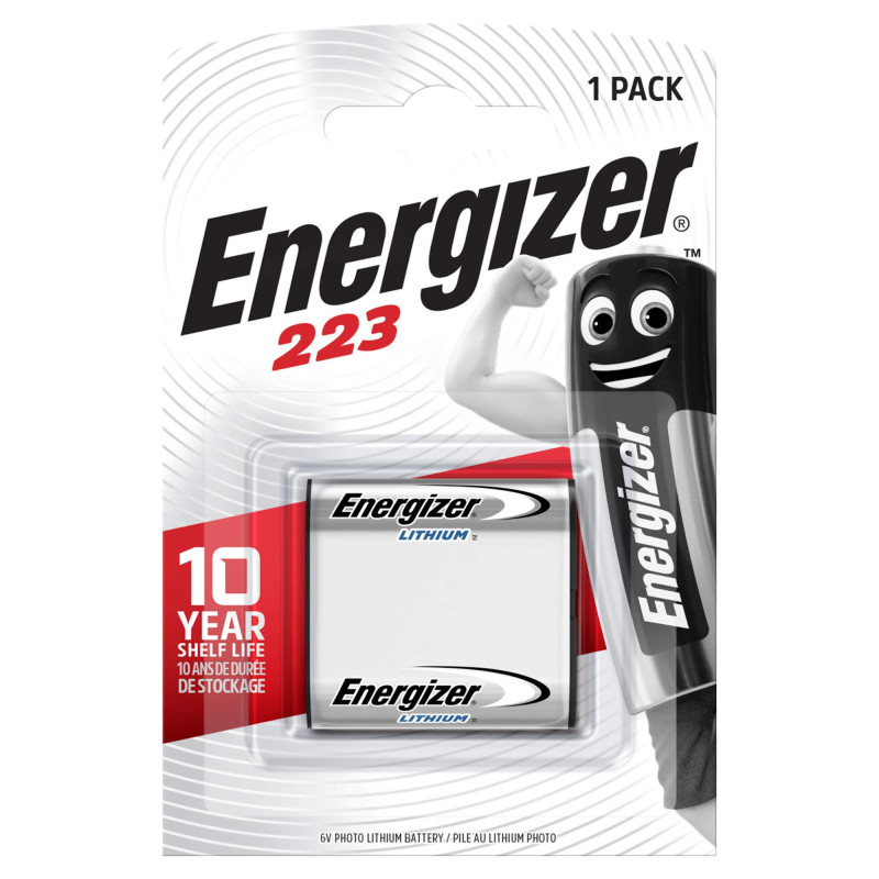 Pile 223 / CR-P2 Energizer Lithium 6V