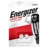 2 Piles LR43 / 186 / V12GA Energizer Alcaline 1,5V