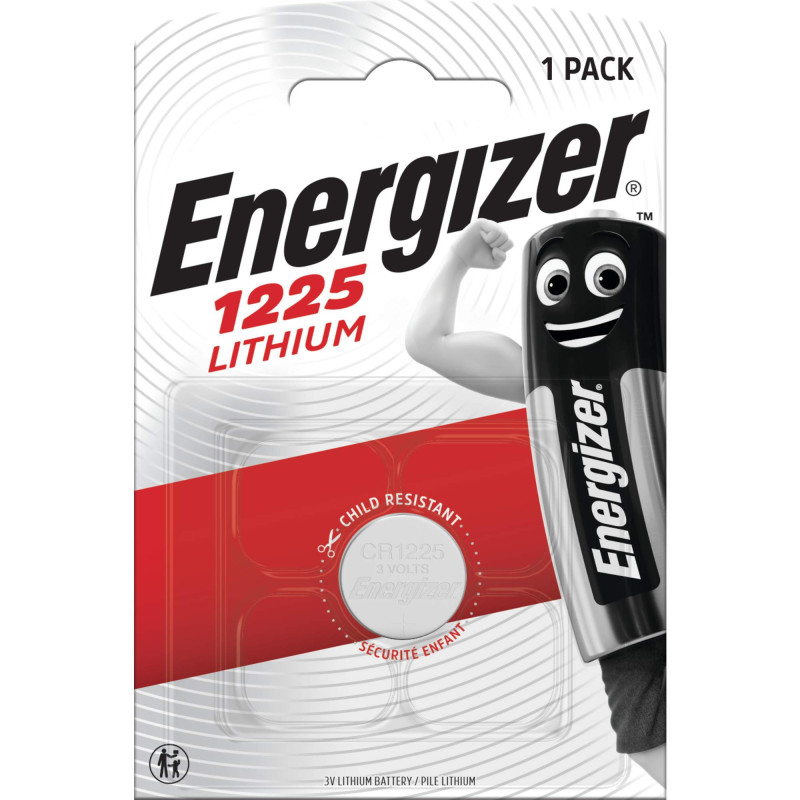 Pile BR1225 Energizer Bouton Lithium 3V