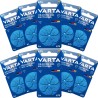 60 Piles Auditives 675 / PR44 Varta Hearing Aid Batteries