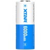 Pile Rechargeable 26650 Xtar Lithium 3,6V 6000mAh 10A