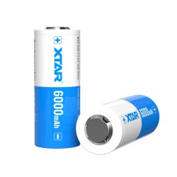 Pile Rechargeable 26650 Xtar Lithium 3,6V 6000mAh 10A