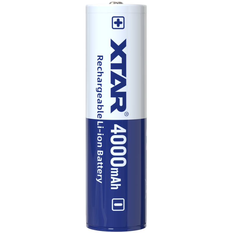 Pile Rechargeable 18650 Xtar Lithium 3,7V 4000mAh 10A