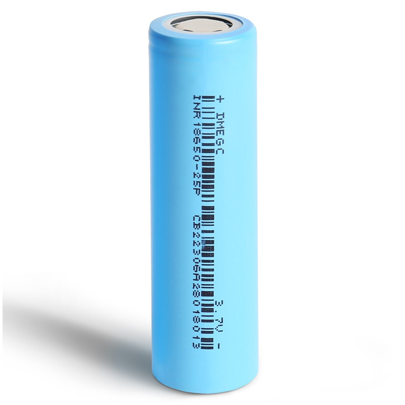 Pile Rechargeable 18650 INR18650-25P DMEGC Li-ion 3,7V 2500mAh 20A