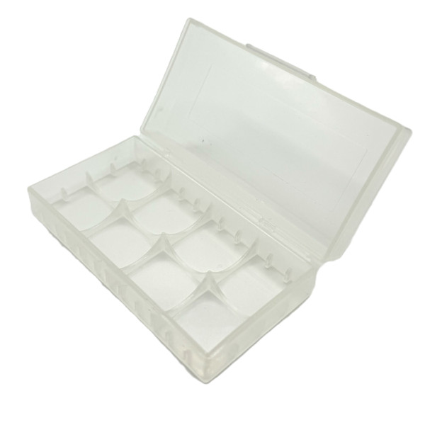 Étui De Rangement Pour 2 Piles 18650 Ou 3 Piles 16340 - Transparent, Anti-court-circuit Et Poussière