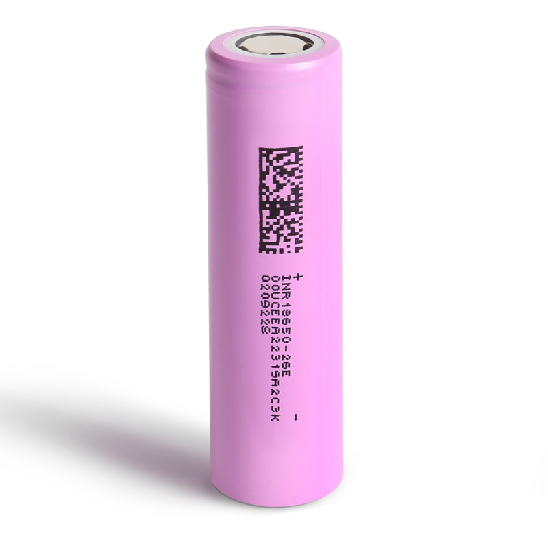 Pile Rechargeable 18650 INR18650-26E DMEGC Li-ion 3,7V 2600mAh 7,8A