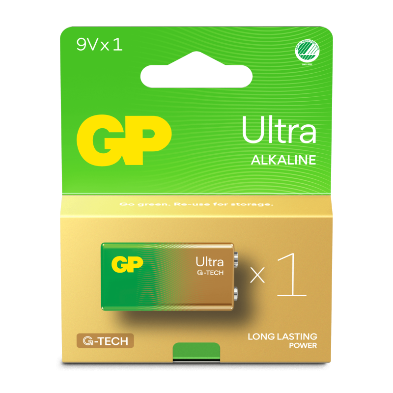 Pile Alcaline 9V / 6LR61 GP Ultra