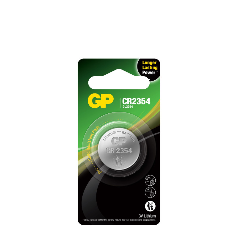 Pile CR2354 GP Bouton Lithium 3V