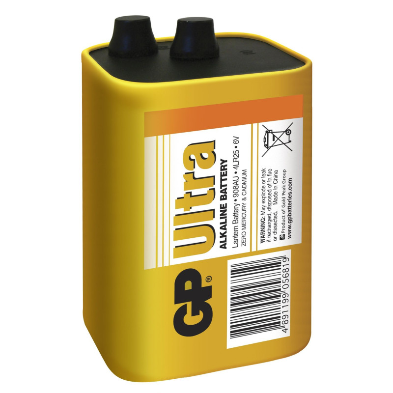 Pile 4LR25 GP Ultra Alcaline 6V