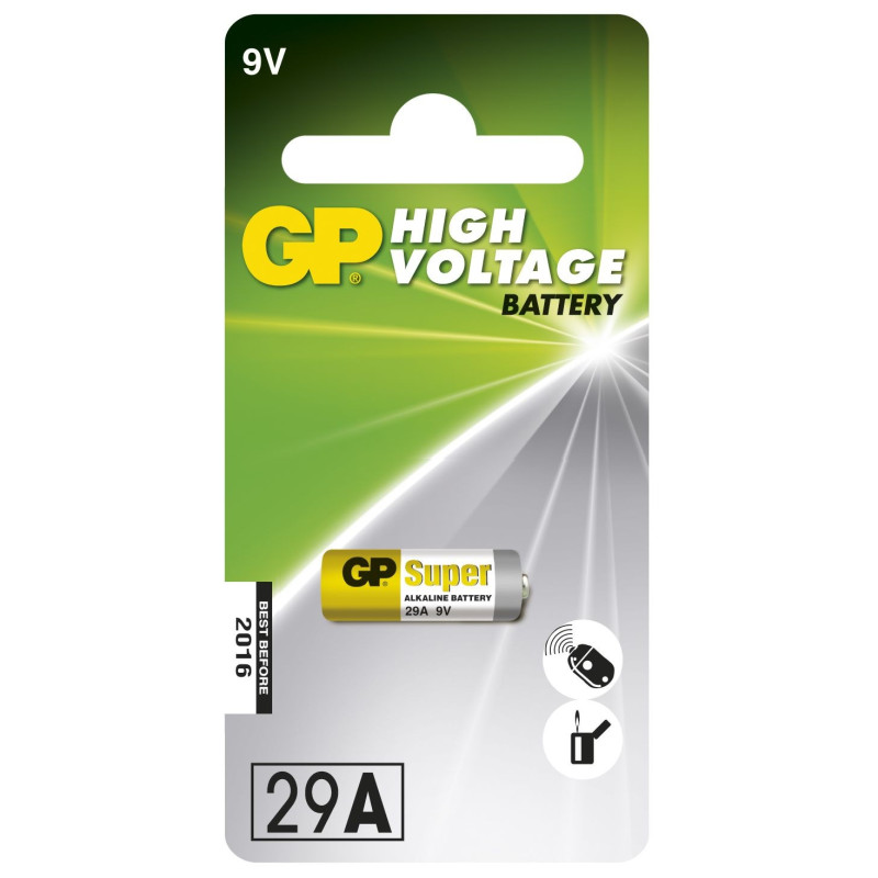 Pile 29A / 25AB GP Alcaline 9V