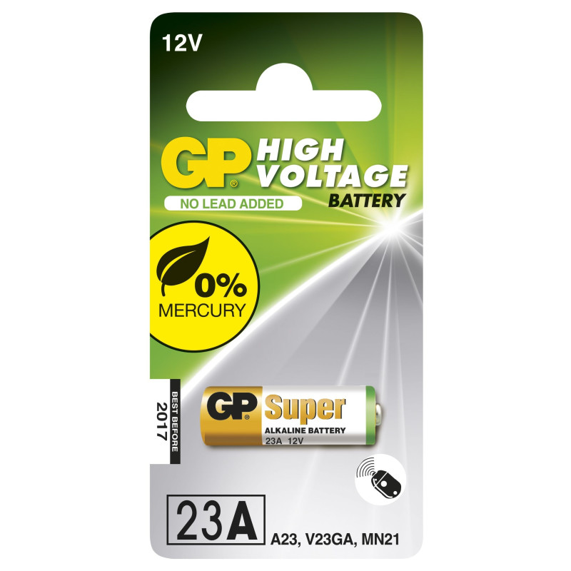 Pile 23AE / MN21 / VA23GA GP Alcaline 12V