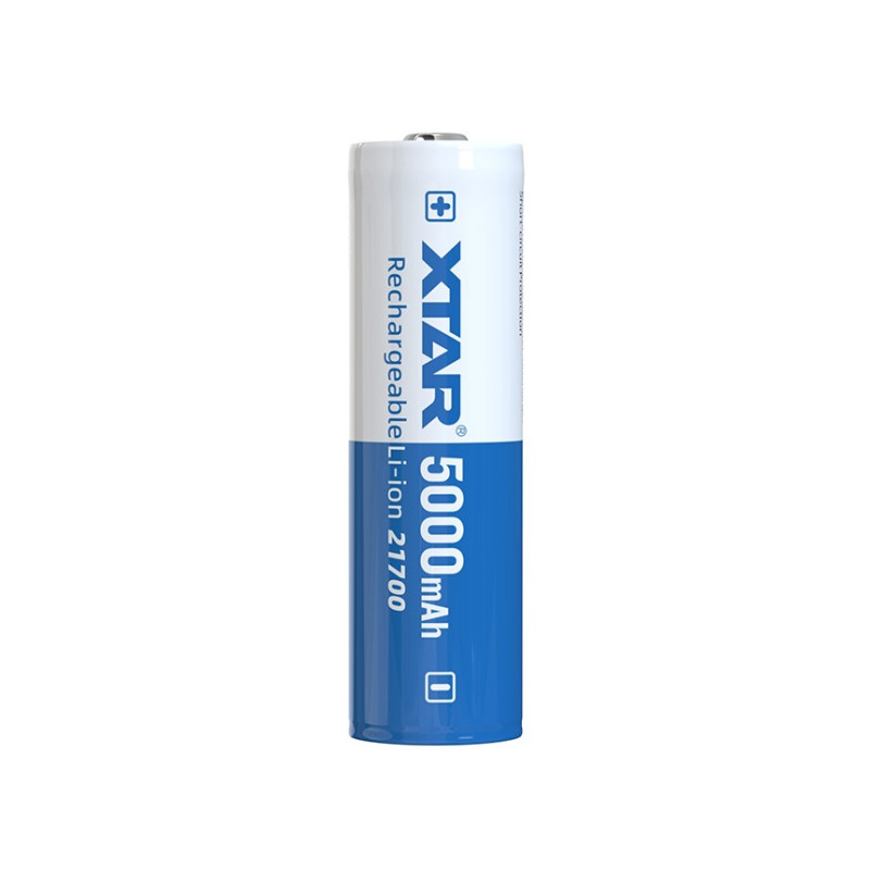 Pile Rechargeable 21700HP Xtar Lithium 3,7V 5000mAh 25A