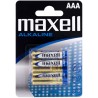 4 Piles Alcalines AAA / LR03 Maxell Alkaline