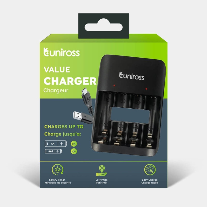Chargeur Uniross Value Charger