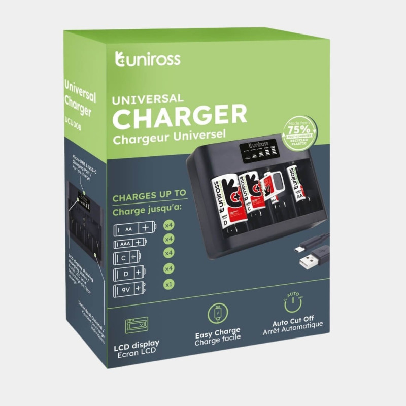 Chargeur Uniross Universal Charger