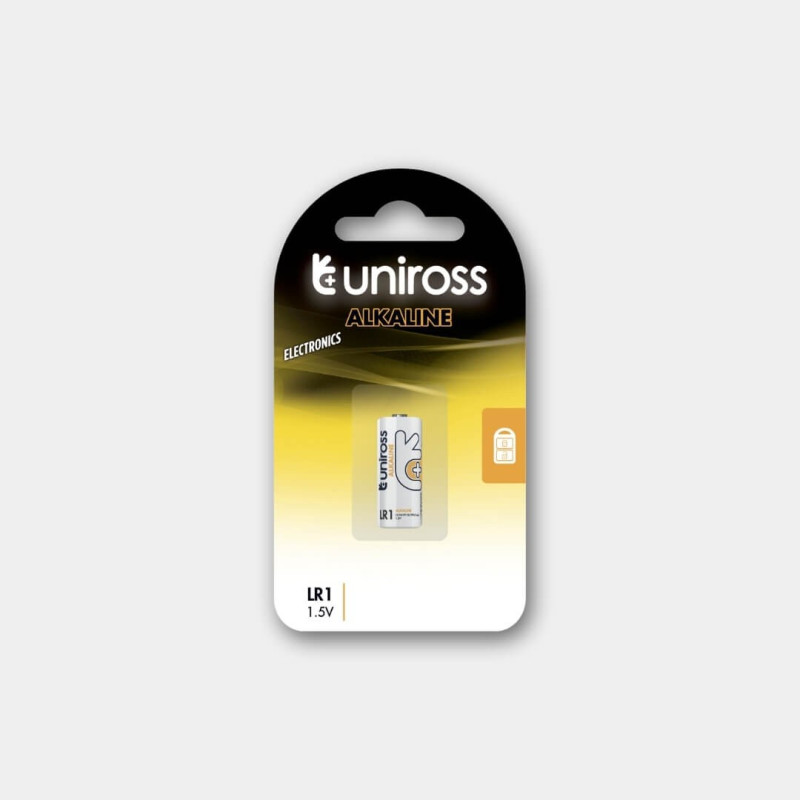 Pile LR1 / E90 Uniross Alcaline 1,5V