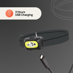 Frontale Uniross ProLite Sensor 350lm Rechargeable