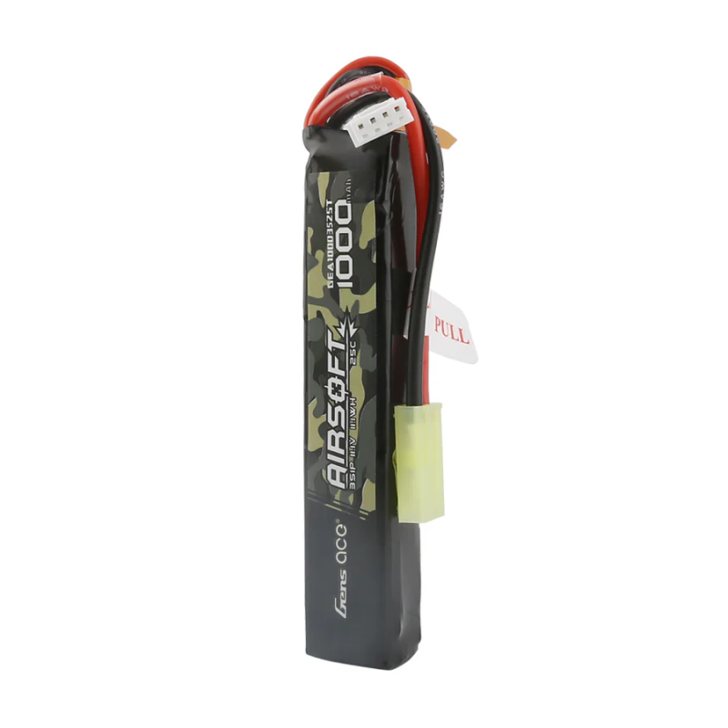 Batterie Lipo Airsoft Gens ace 25C 1000mAh 3S1P 11.1V avec mini Tamiya
