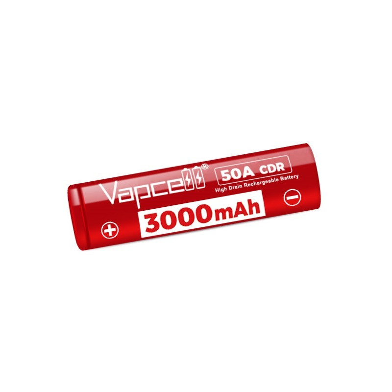 Pile Rechargeable INR18650 Z30 Vapcell Li-ion 3,6V 3000mAh 50A