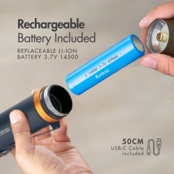 Torche Uniross GX200 300lm Rechargeable