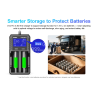 Chargeur de Piles Xtar VX2 Pro SET adaptateur secteur