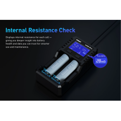 Chargeur de Piles Xtar VX2 Pro SET adaptateur secteur