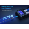 Chargeur de Piles Xtar VX2 Pro SET adaptateur secteur