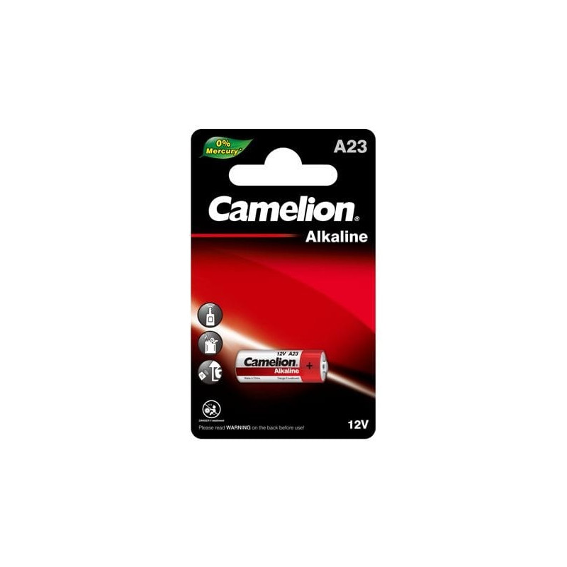Pile A23 / V23GA / MN21 / LR23A Camelion Alcaline 12V