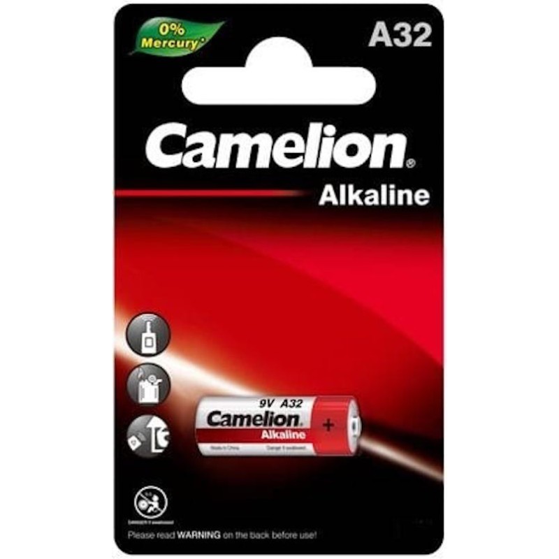 Pile A32 / LR32A / E32A / L822 Camelion Alcaline 9V