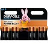 8 Piles Alcalines AA / LR6 Duracell Optimum