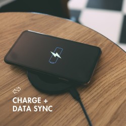 Câble 2m USB-C - USB-C 60W Uniross
