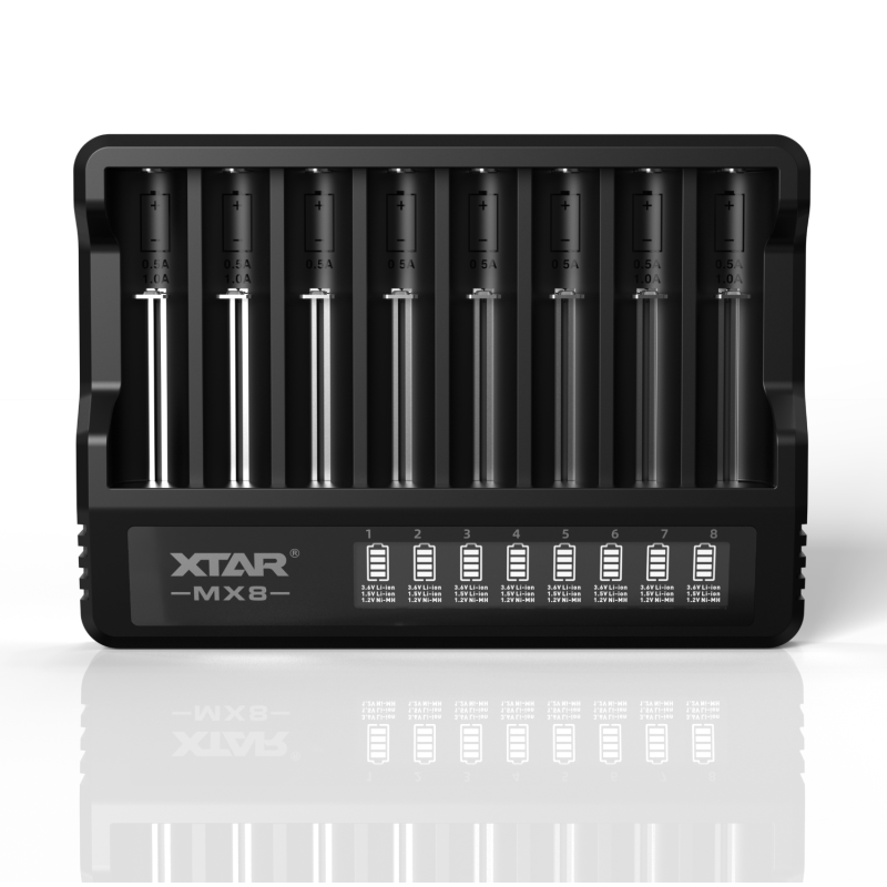 Chargeur de Piles Xtar MX8