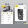 Batterie Externe Powerbank Dudao K31 10000mAh PD 22,5W Noir avec câble intégré