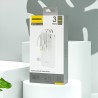 Batterie Externe Powerbank Dudao K11 10000mAh Blanc avec câbles intégrés