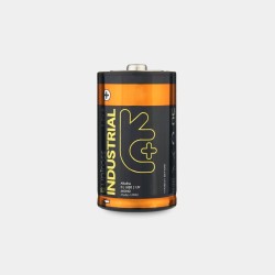 10 Piles Alcalines D / LR20 Uniross Industrial Pro