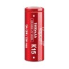 Pile Rechargeable INR18500 K15 Vapcell Li-ion 3,6V 1500mAh 15A