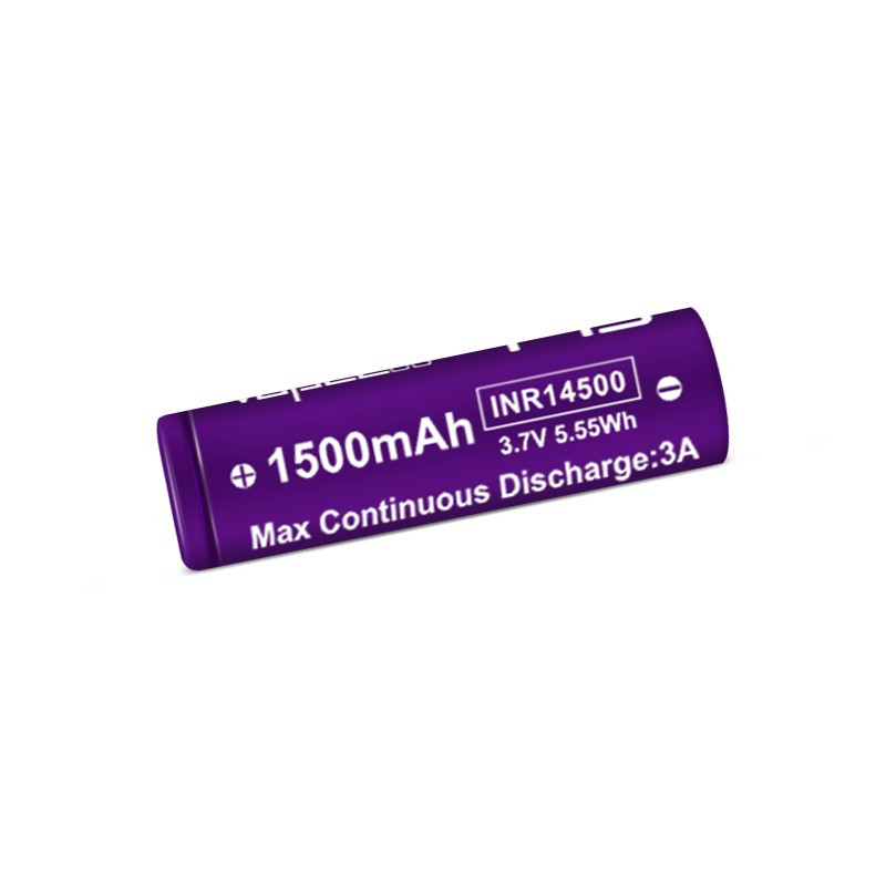 Pile Rechargeable INR14500 F15 Vapcell Li-ion 3,6V 1500mAh 3A