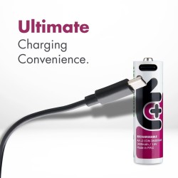 4 Piles Rechargeables USB-C AA / HR6 Uniross Advanced Li-Ion 1,5V Accu