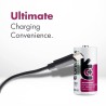 Pile Rechargeable USB-C RCR123 / 16340 Uniross Advanced Li-Ion 3,7V Accu
