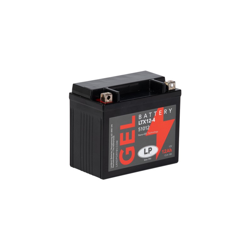 Batterie Moto GEL LTX12-4 Landport 12V 12Ah 185A