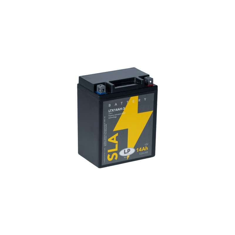 Batterie Moto AGM YTX14AH-3 Landport 12V 14Ah 210A