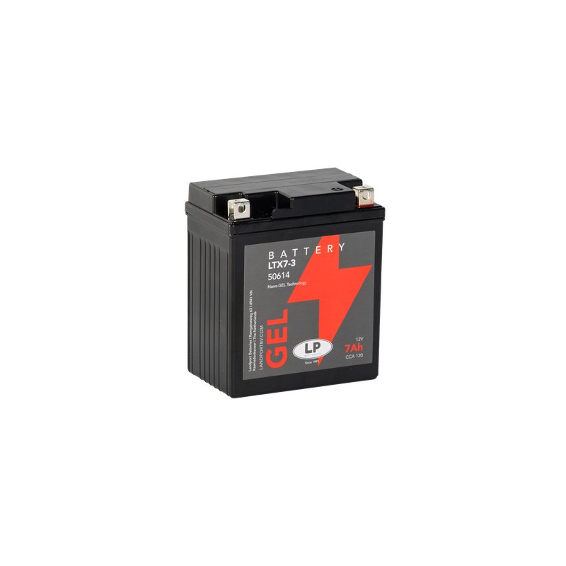 Batterie Moto GEL LTX7-3 Landport 12V 7Ah 120A