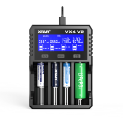 Chargeur de Piles Xtar VX4 V2 Set