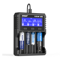 Chargeur de Piles Xtar VX4 V2 Set