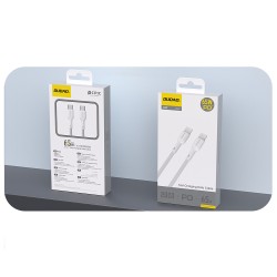 Câble 1m USB-C - USB-C 65W Dudao L9C Blanc
