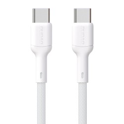 Câble 2m USB-C - USB-C 65W Dudao L9C Blanc
