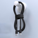 Câble 2m USB-C - USB-C 65W Dudao L9C Noir