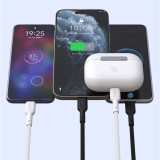 Câble 2m USB-C - USB-C 65W Dudao L9C Noir