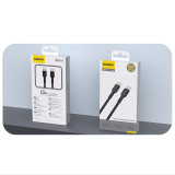 Câble 2m USB-C - USB-C 65W Dudao L9C Noir