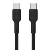Câble 2m USB-C - USB-C 65W Dudao L9C Noir